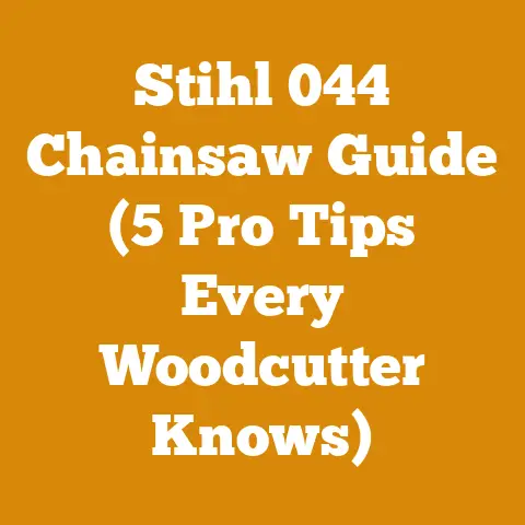 Stihl 044 Chainsaw Guide (5 Pro Tips Every Woodcutter Knows)