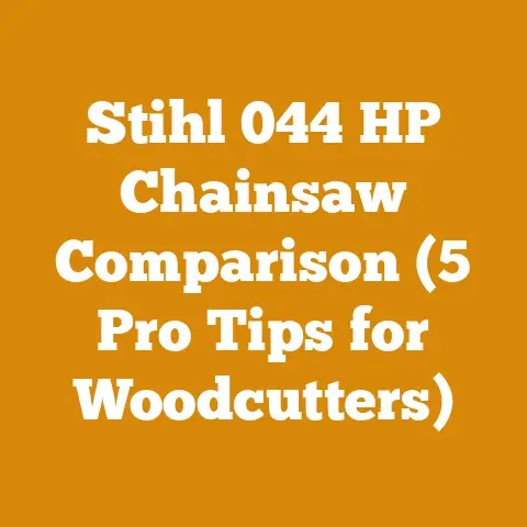 Stihl 044 HP Chainsaw Comparison (5 Pro Tips for Woodcutters)