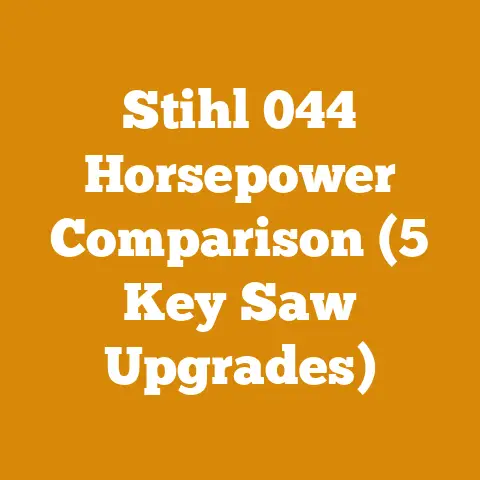 Stihl 044 Horsepower Comparison (5 Key Saw Upgrades)