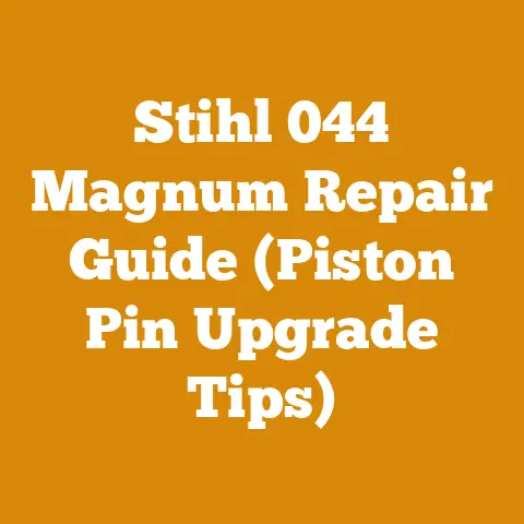 Stihl 044 Magnum Repair Guide (Piston Pin Upgrade Tips)