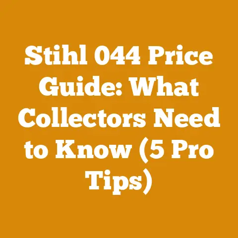 Stihl 044 Price Guide: What Collectors Need to Know (5 Pro Tips)