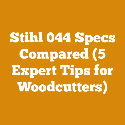 Stihl 044 Specs Compared (5 Expert Tips for Woodcutters)