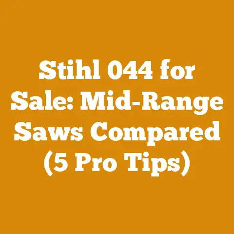 Stihl 044 for Sale: Mid-Range Saws Compared (5 Pro Tips)