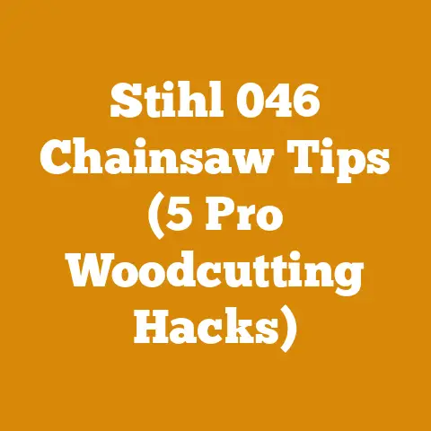 Stihl 046 Chainsaw Tips (5 Pro Woodcutting Hacks)