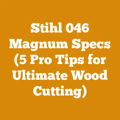 Stihl 046 Magnum Specs (5 Pro Tips for Ultimate Wood Cutting)