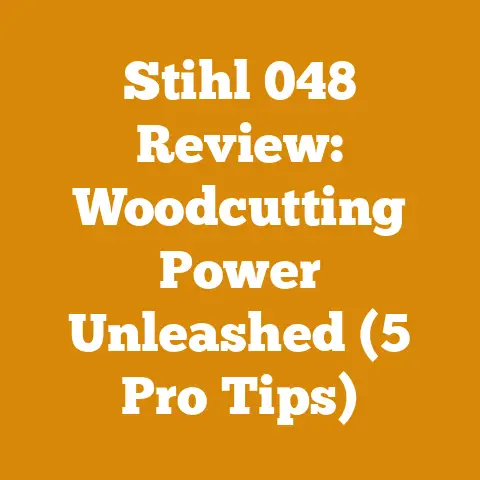 Stihl 048 Review: Woodcutting Power Unleashed (5 Pro Tips)