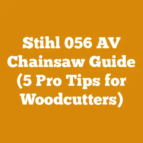 Stihl 056 AV Chainsaw Guide (5 Pro Tips for Woodcutters)