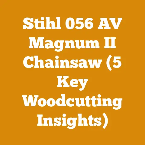 Stihl 056 AV Magnum II Chainsaw (5 Key Woodcutting Insights)