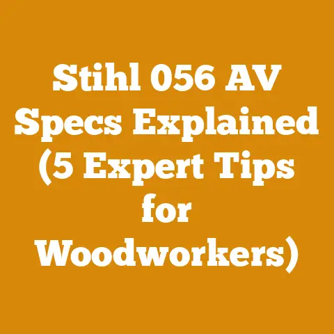 Stihl 056 AV Specs Explained (5 Expert Tips for Woodworkers)