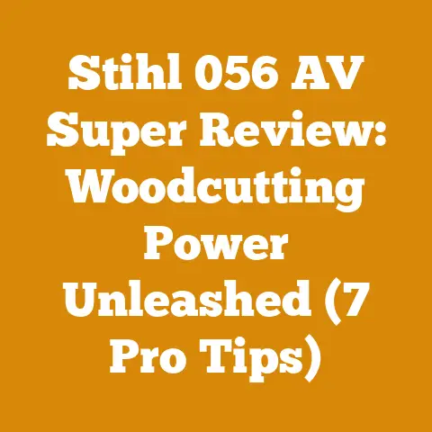 Stihl 056 AV Super Review: Woodcutting Power Unleashed (7 Pro Tips)