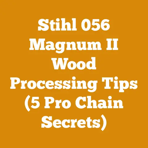 Stihl 056 Magnum II Wood Processing Tips (5 Pro Chain Secrets)