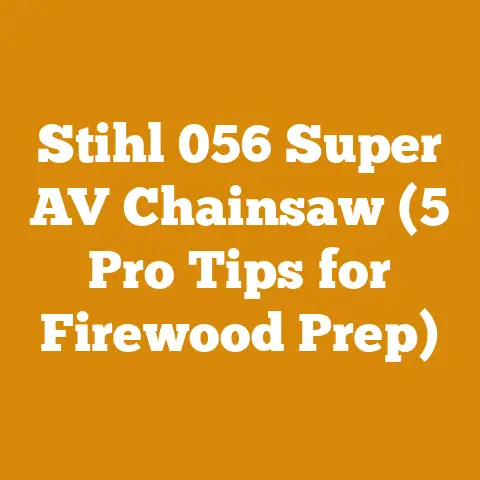 Stihl 056 Super AV Chainsaw (5 Pro Tips for Firewood Prep)