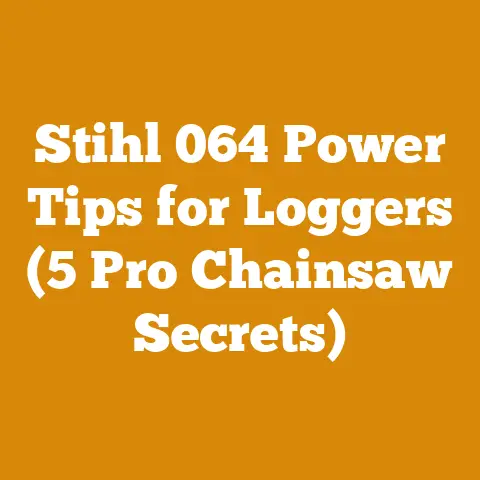 Stihl 064 Power Tips for Loggers (5 Pro Chainsaw Secrets)