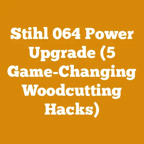 Stihl 064 Power Upgrade (5 Game-Changing Woodcutting Hacks)