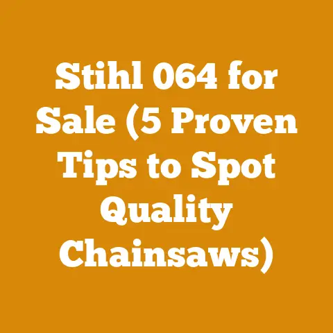 Stihl 064 for Sale (5 Proven Tips to Spot Quality Chainsaws)