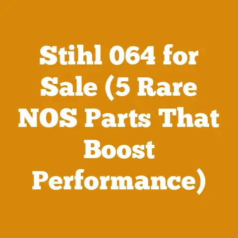 Stihl 064 for Sale (5 Rare NOS Parts That Boost Performance)
