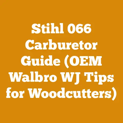 Stihl 066 Carburetor Guide (OEM Walbro WJ Tips for Woodcutters)