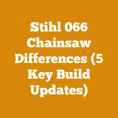 Stihl 066 Chainsaw Differences (5 Key Build Updates)