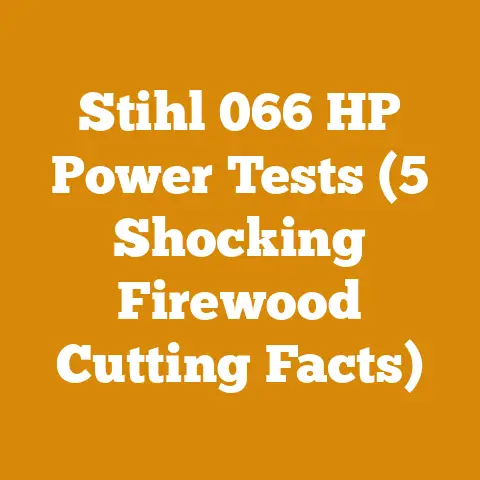 Stihl 066 HP Power Tests (5 Shocking Firewood Cutting Facts)