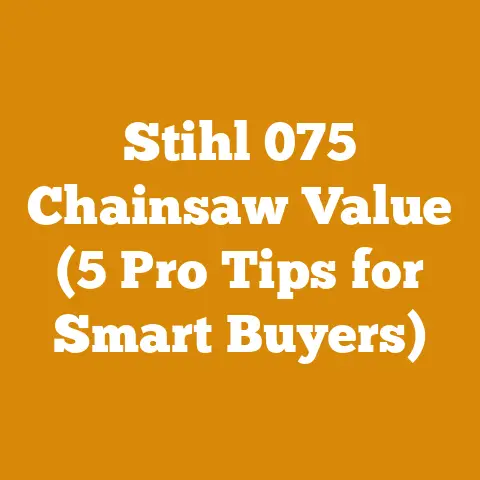 Stihl 075 Chainsaw Value (5 Pro Tips for Smart Buyers)