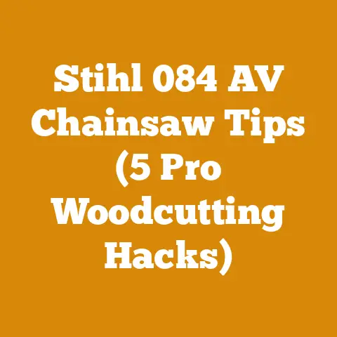Stihl 084 AV Chainsaw Tips (5 Pro Woodcutting Hacks)