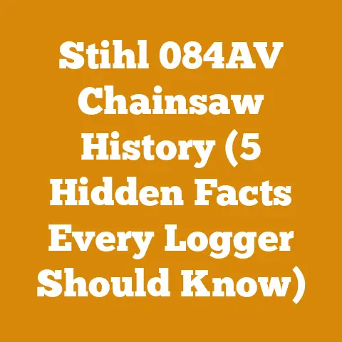 Stihl 084AV Chainsaw History (5 Hidden Facts Every Logger Should Know)
