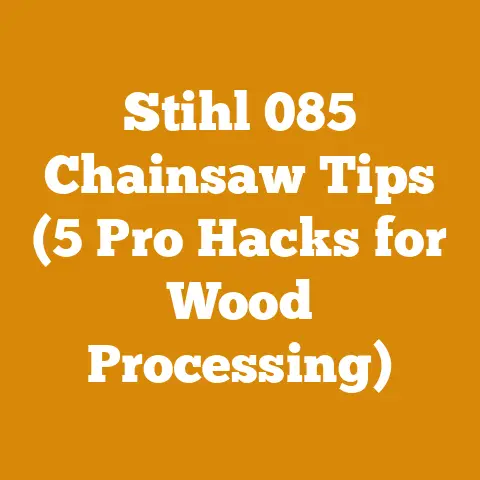 Stihl 085 Chainsaw Tips (5 Pro Hacks for Wood Processing)