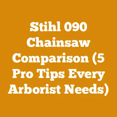 Stihl 090 Chainsaw Comparison (5 Pro Tips Every Arborist Needs)