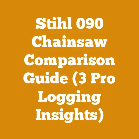 Stihl 090 Chainsaw Comparison Guide (3 Pro Logging Insights)