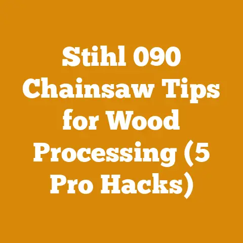 Stihl 090 Chainsaw Tips for Wood Processing (5 Pro Hacks)