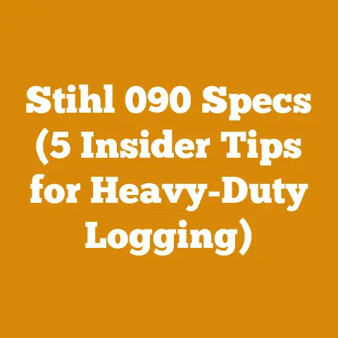 Stihl 090 Specs (5 Insider Tips for Heavy-Duty Logging)