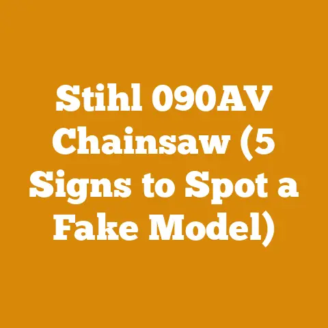 Stihl 090AV Chainsaw (5 Signs to Spot a Fake Model)
