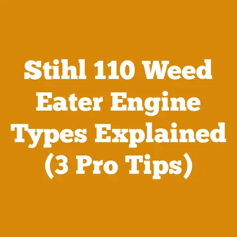 Stihl 110 Weed Eater Engine Types Explained (3 Pro Tips)
