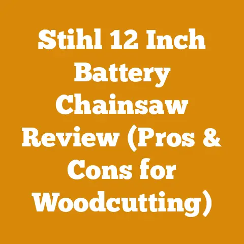 Stihl 12 Inch Battery Chainsaw Review (Pros & Cons for Woodcutting)