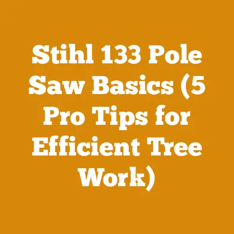 Stihl 133 Pole Saw Basics (5 Pro Tips for Efficient Tree Work)