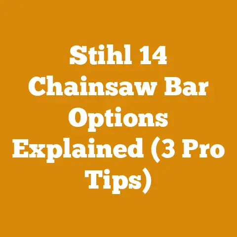 Stihl 14 Chainsaw Bar Options Explained (3 Pro Tips)