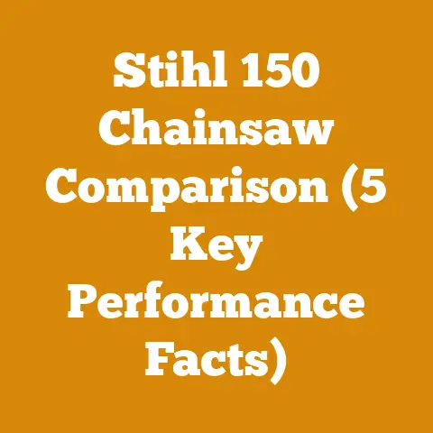 Stihl 150 Chainsaw Comparison (5 Key Performance Facts)