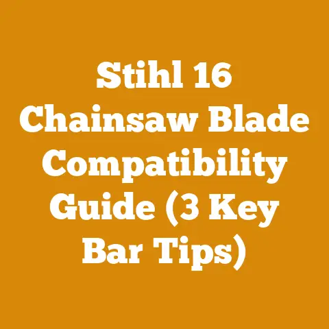 Stihl 16 Chainsaw Blade Compatibility Guide (3 Key Bar Tips)