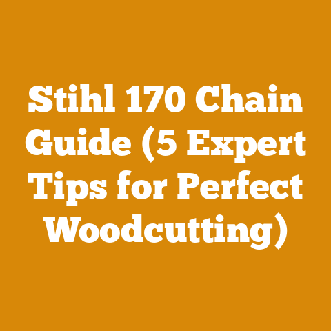 Stihl 170 Chain Guide (5 Expert Tips for Perfect Woodcutting)