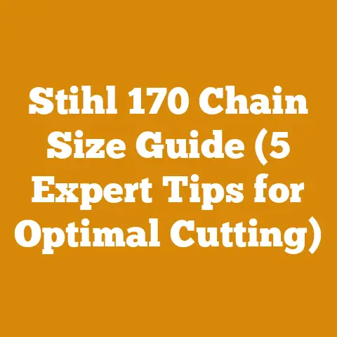 Stihl 170 Chain Size Guide (5 Expert Tips for Optimal Cutting)