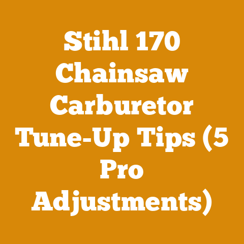Stihl 170 Chainsaw Carburetor Tune-Up Tips (5 Pro Adjustments)