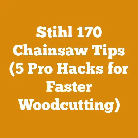 Stihl 170 Chainsaw Tips (5 Pro Hacks for Faster Woodcutting)