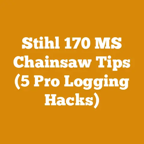 Stihl 170 MS Chainsaw Tips (5 Pro Logging Hacks)