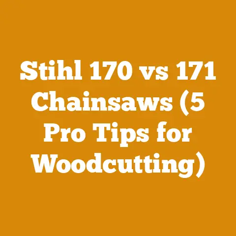 Stihl 170 vs 171 Chainsaws (5 Pro Tips for Woodcutting)