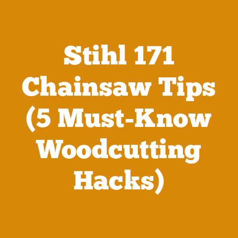 Stihl 171 Chainsaw Tips (5 Must-Know Woodcutting Hacks)