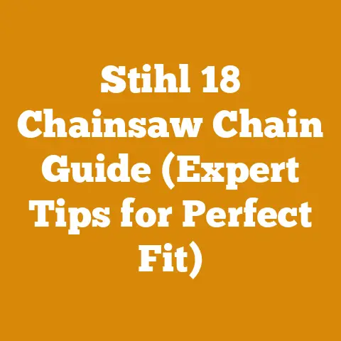 Stihl 18 Chainsaw Chain Guide (Expert Tips for Perfect Fit)
