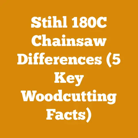 Stihl 180C Chainsaw Differences (5 Key Woodcutting Facts)