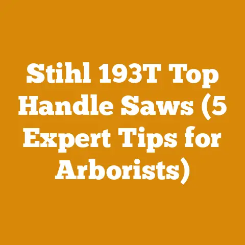 Stihl 193T Top Handle Saws (5 Expert Tips for Arborists)