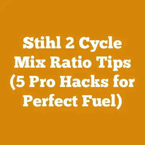 Stihl 2 Cycle Mix Ratio Tips (5 Pro Hacks for Perfect Fuel)