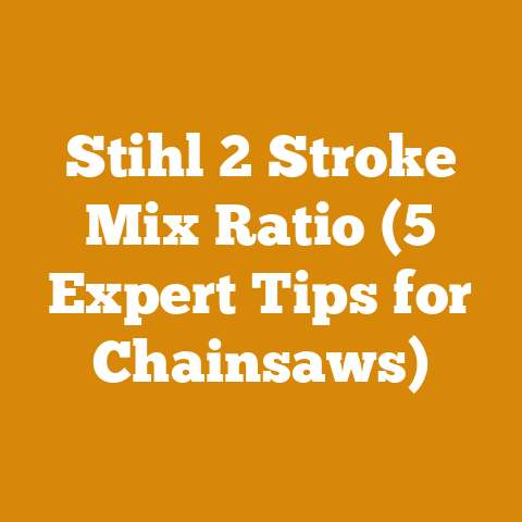 Stihl 2 Stroke Mix Ratio (5 Expert Tips for Chainsaws)